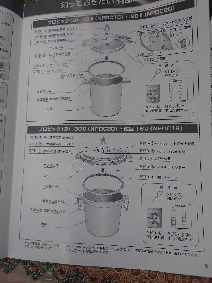 ステンレス圧力鍋 20リットル　プロビック　両手圧力鍋