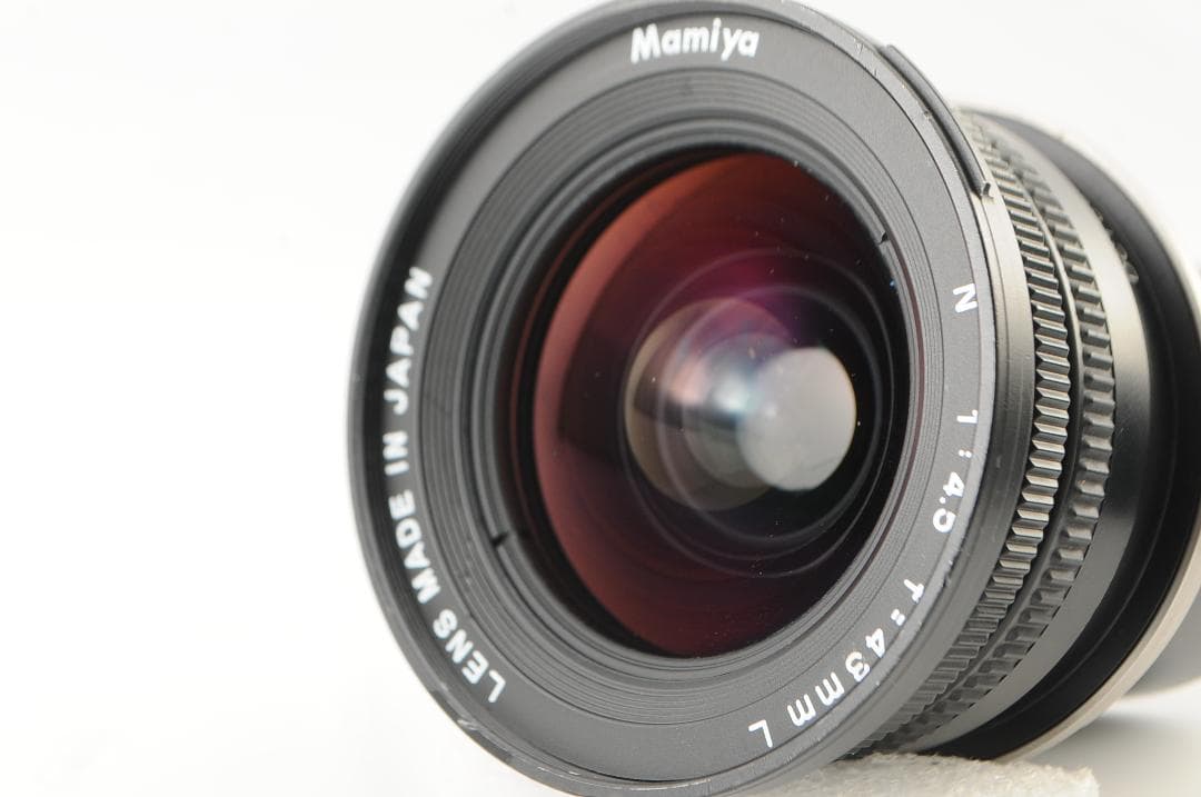 ★超美品★ MAMIYA N 43mm f4.5 L ★綺麗な光学! 完動品!