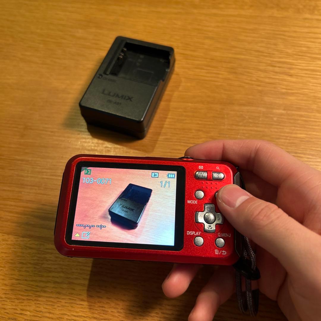 【動作確認済】パナソニック LUMIX DMC-FT20 防水　CDカード付き