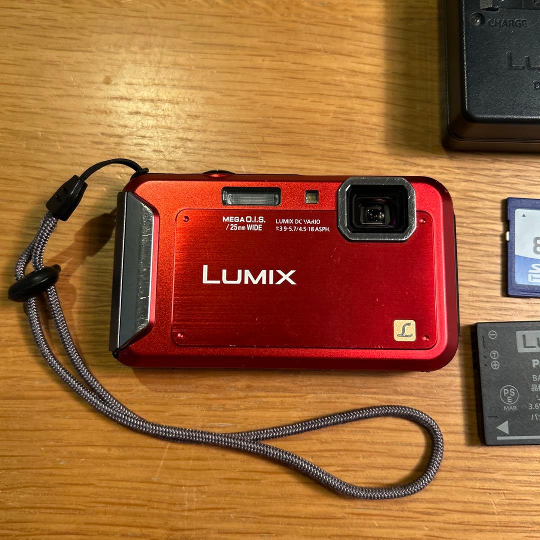 【動作確認済】パナソニック LUMIX DMC-FT20 防水　CDカード付き