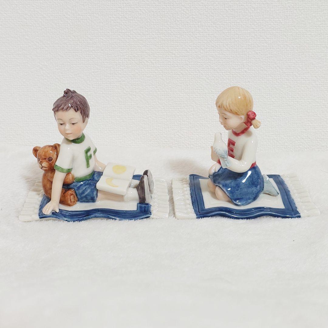 値下げ ロイヤルコペンハーゲン ミレニアム フィギュリン 魔法の絨毯に乗って