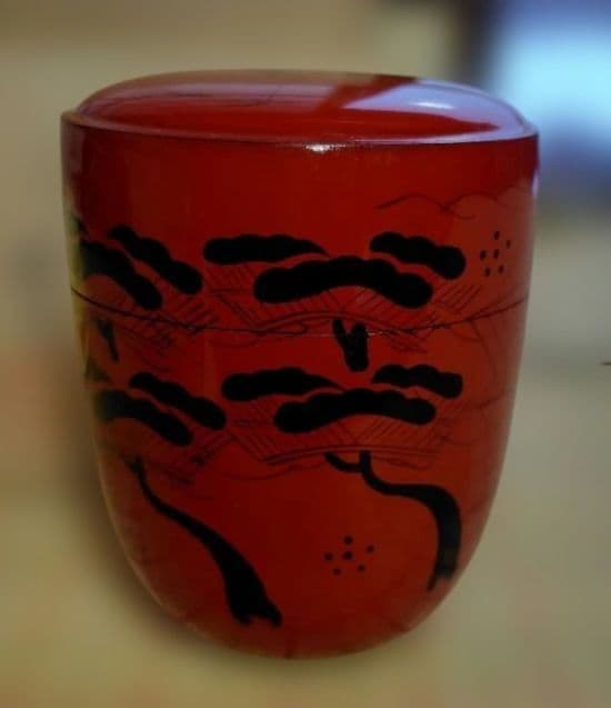 裏千家玄々斎好み松雲作曙棗箱付き