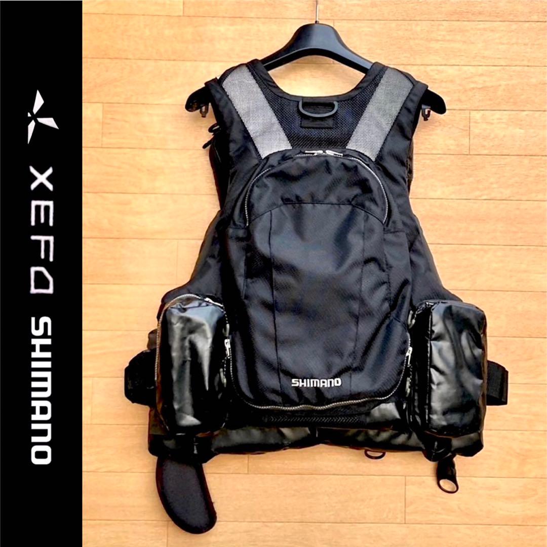 シマノ XEFO サーフトリッパーベスト フローティングベスト ダブルポーチ