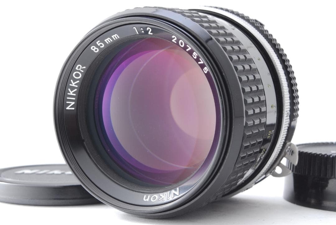ニコン レンズ Ai 85mm f/2 f2 単焦点レンズ #207575