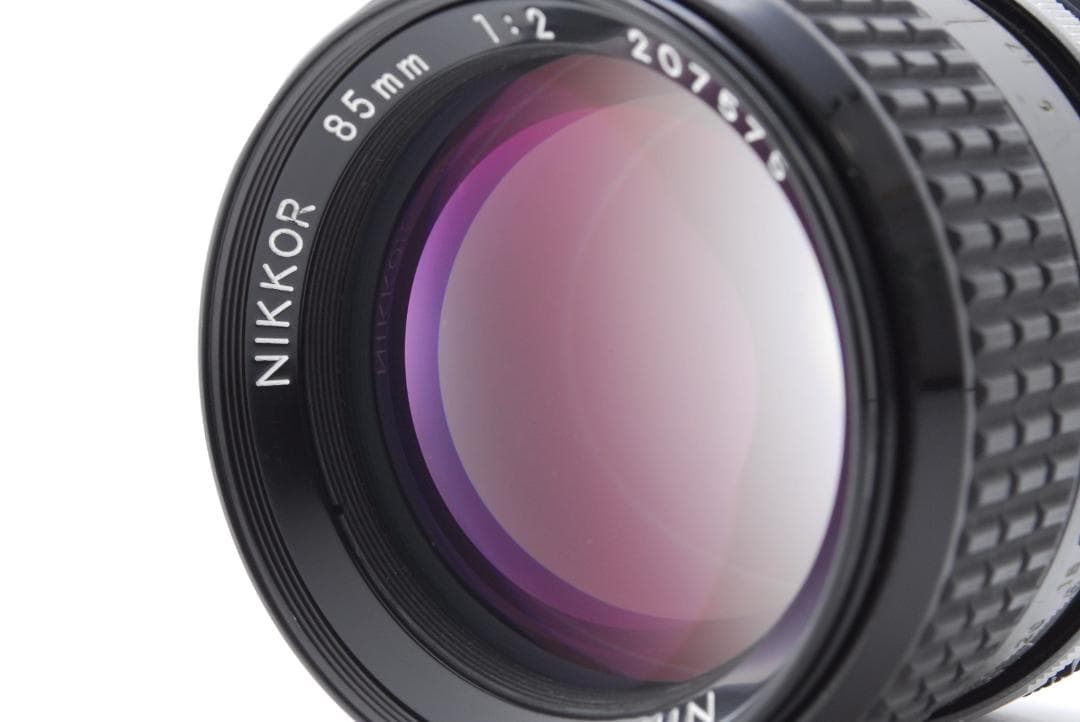 ニコン レンズ Ai 85mm f/2 f2 単焦点レンズ #207575