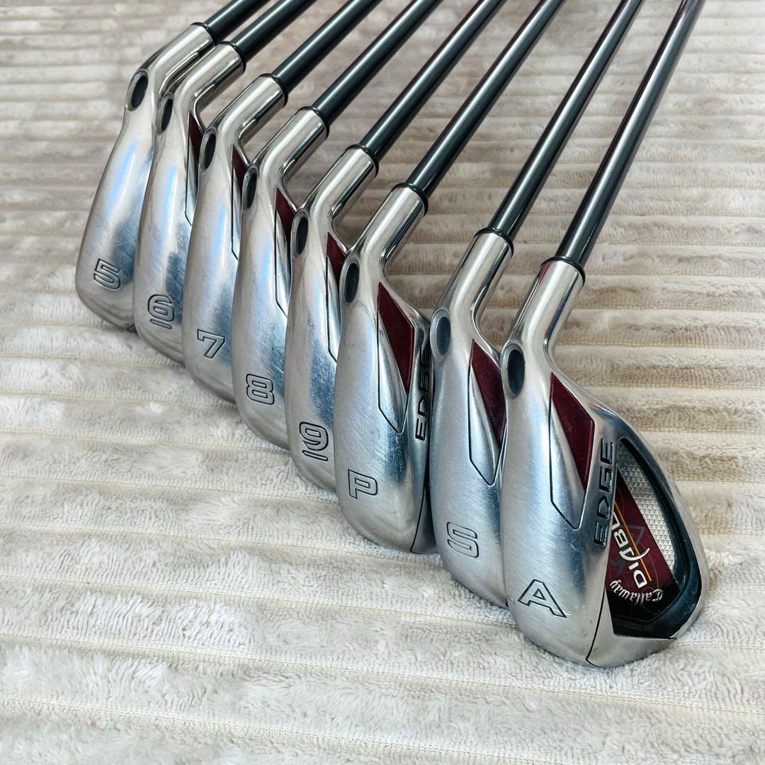 良品 キャロウェイ ディアブロ エッジ アイアンセット 右打ち8本 メンズ