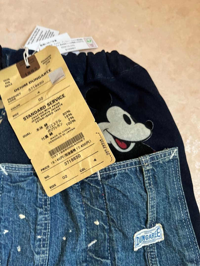 デニム＆ダンガリー　新品タグ付　ミッキー　デニムパンツ　02