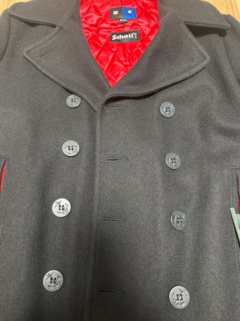 ☆★美品★☆Schott　ピーコート　DCコラボ　サイズM（日本サイズL）