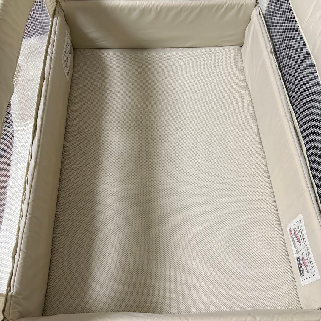 Aprica　アップリカ　ココネルエアー　ベビーベッド　ミルク