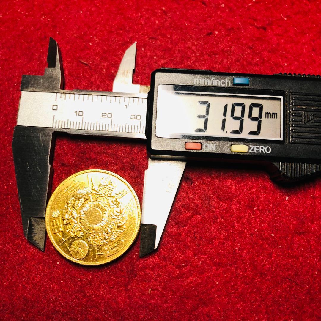 A568日本　旧十圓金貨 明治三年 大日本 菊紋 竜 コレクション　大型金貨