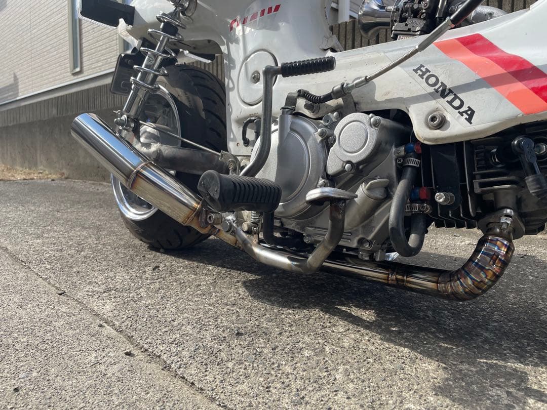 シャリー ステンレスマフラー ショート