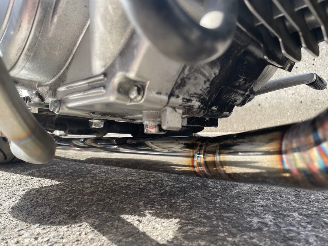 シャリー ステンレスマフラー ショート