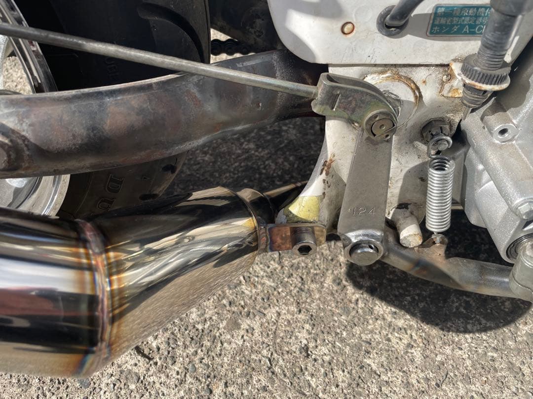 シャリー ステンレスマフラー ショート