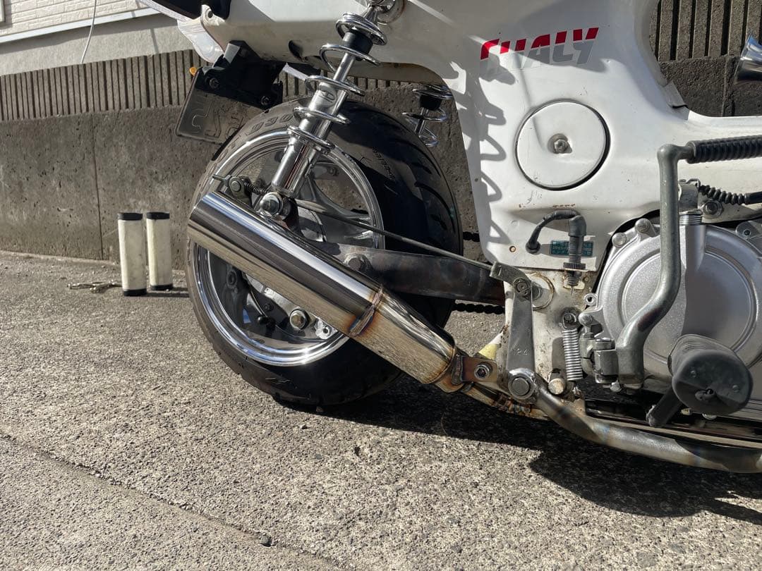 シャリー ステンレスマフラー ショート