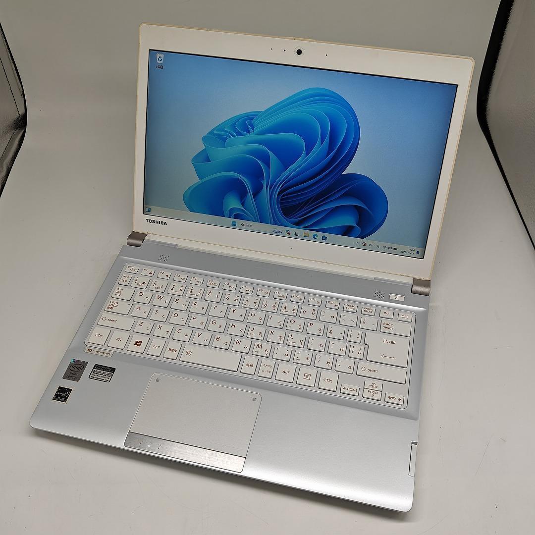 【東芝】R734 高速i7 新品SSD256GB 16GB ホワイト ノートPC