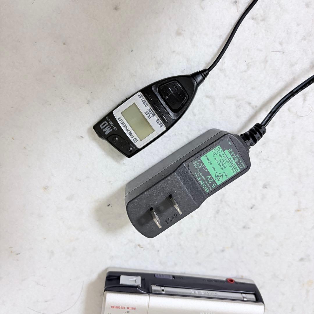PIONEER ポータブルMDレコーダー PMD-R2 動作確認済