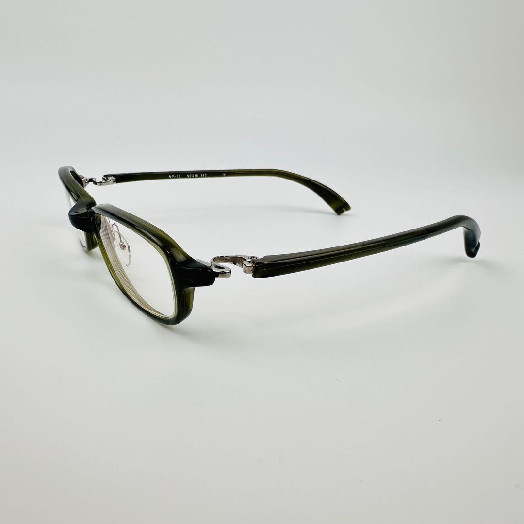 フォーナインズ　度あり眼鏡　クリアブラック　ケース付　NP-13 52-18