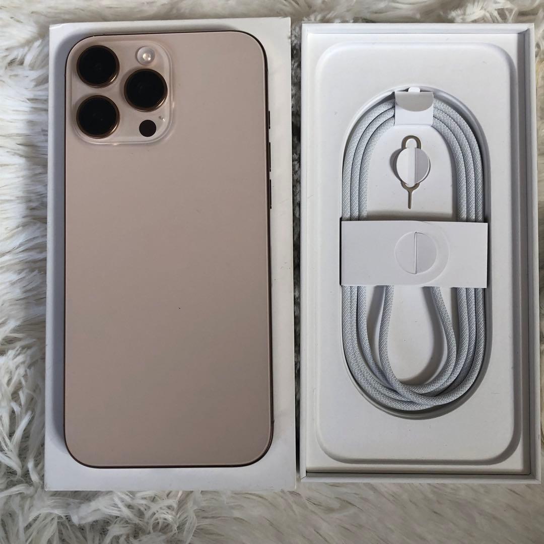 【早い者勝ち】iPhone 16 Pro max 1TB 100%