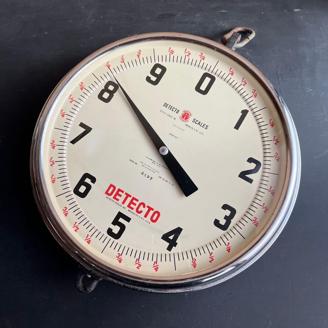 ビンテージ 什器 ディスプレイ インダストリアル アメリカ 両面スケール はかり