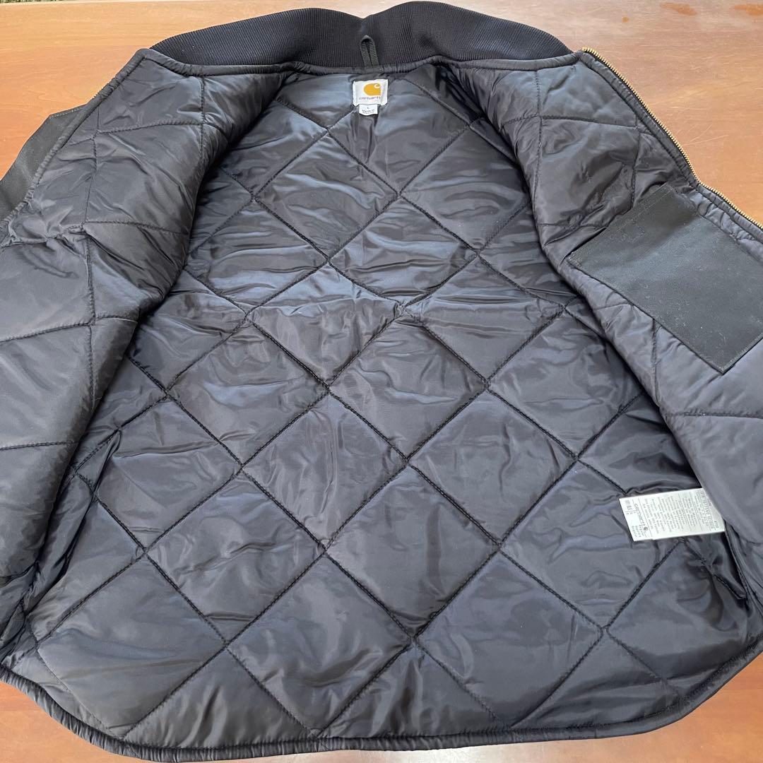 ★CARHATT ダックベスト V01 BLK Lサイズ★黒★デッドストック★
