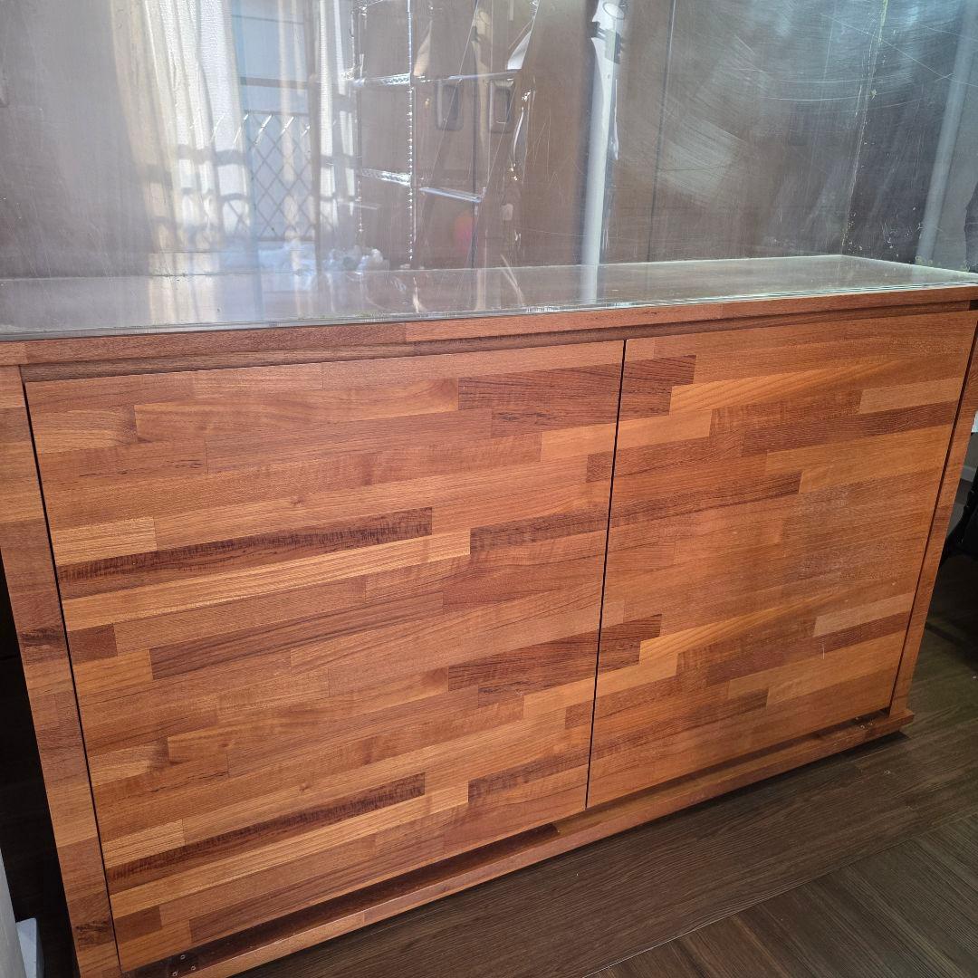 ステージア　ウッドキャビ　 1200　アクリル水槽　セット　キャビネット