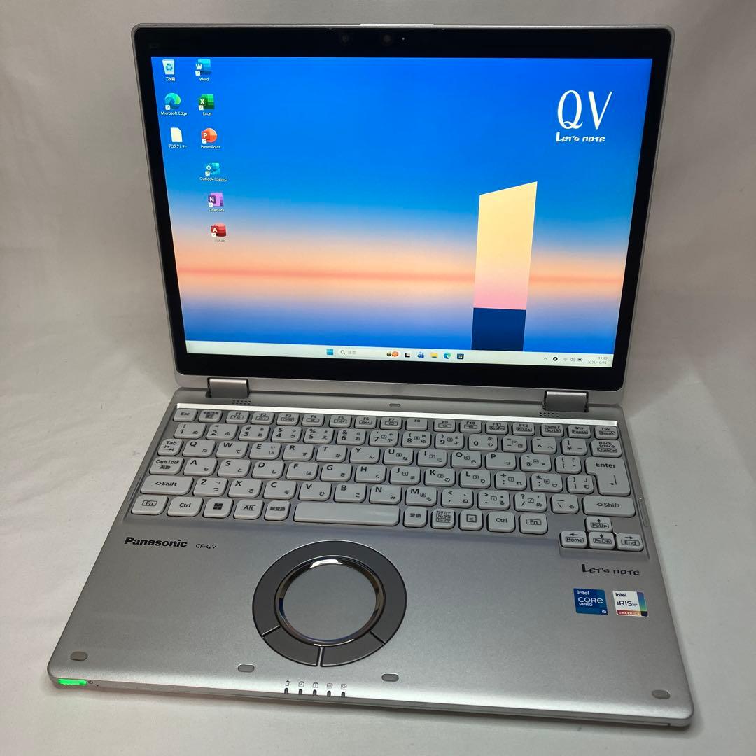準美 CF-QV1 累積 1260h 11世代 i5 16GB 2in1 タッチ