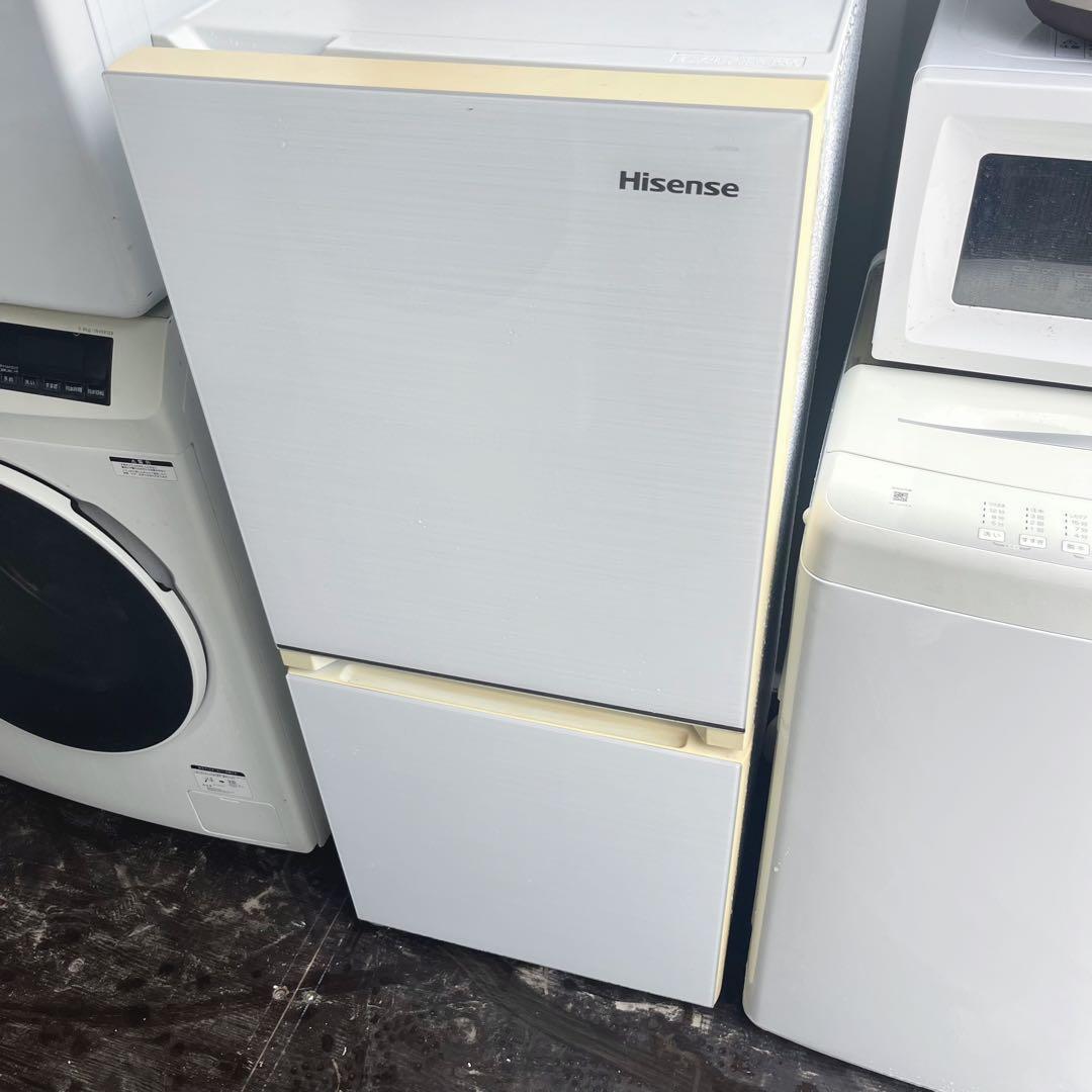 323取付無料！完動品！ホワイトガラスドア冷蔵庫洗濯機オーブンレンジ炊飯器