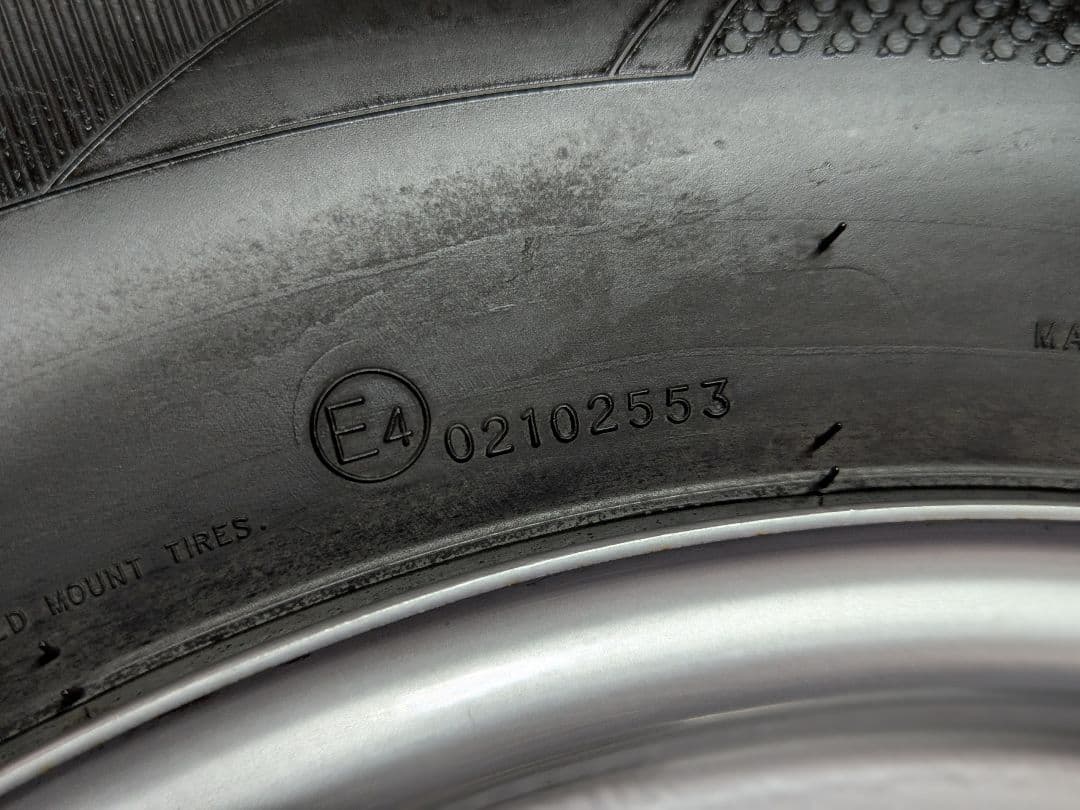 値下げ空冷ビートル 純正タイプホイール スタッドレス 4本 即使用可 使用期間少