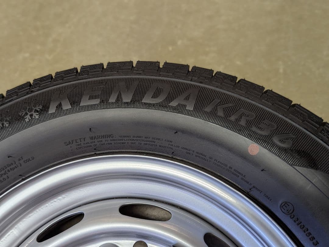 値下げ空冷ビートル 純正タイプホイール スタッドレス 4本 即使用可 使用期間少