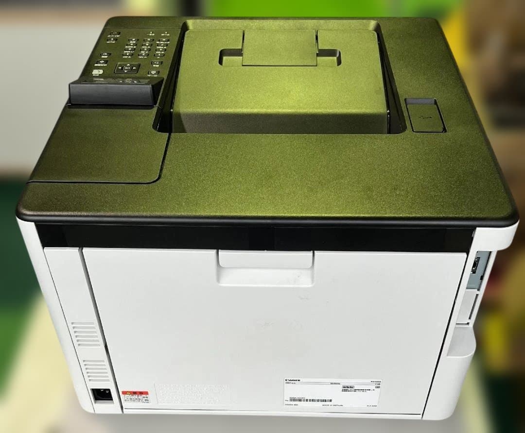 CANON A4カラーレーザー 印刷枚数たったの207枚 動作OK/トナー無