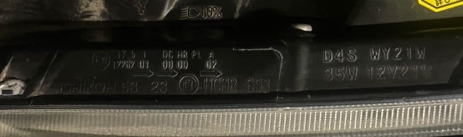 ヴェルファイア 20系 純正 左ヘッドライト HID