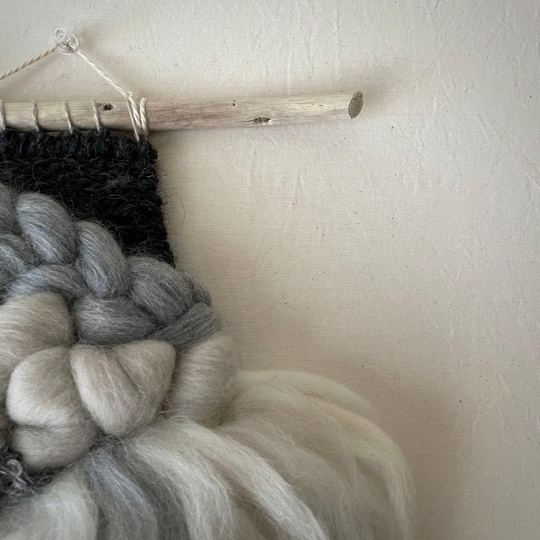 ウィービング タペストリー 『冬の森に棲むいきもの。』