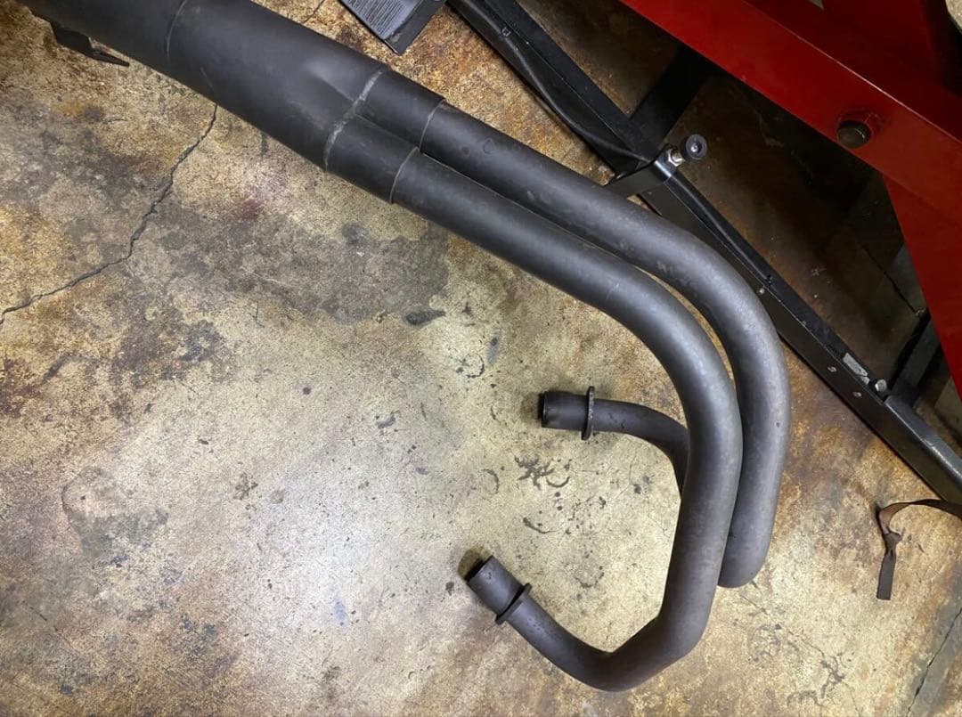 新河岸メガホン　シンガシメガホン　cb250t cb400t マフラー