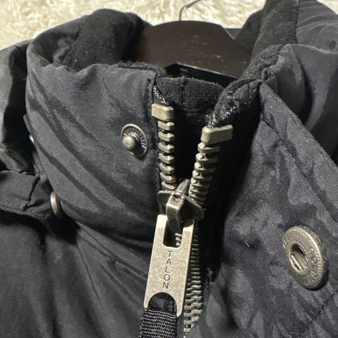 エディバウアー　カラコラム　ダウンジャケット　S表記　黒　フード