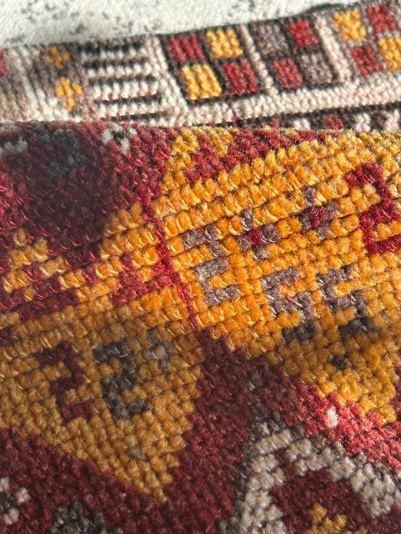 Earth color トルコ　ヴィンテージ　ラグ　トルコラグ　ウール