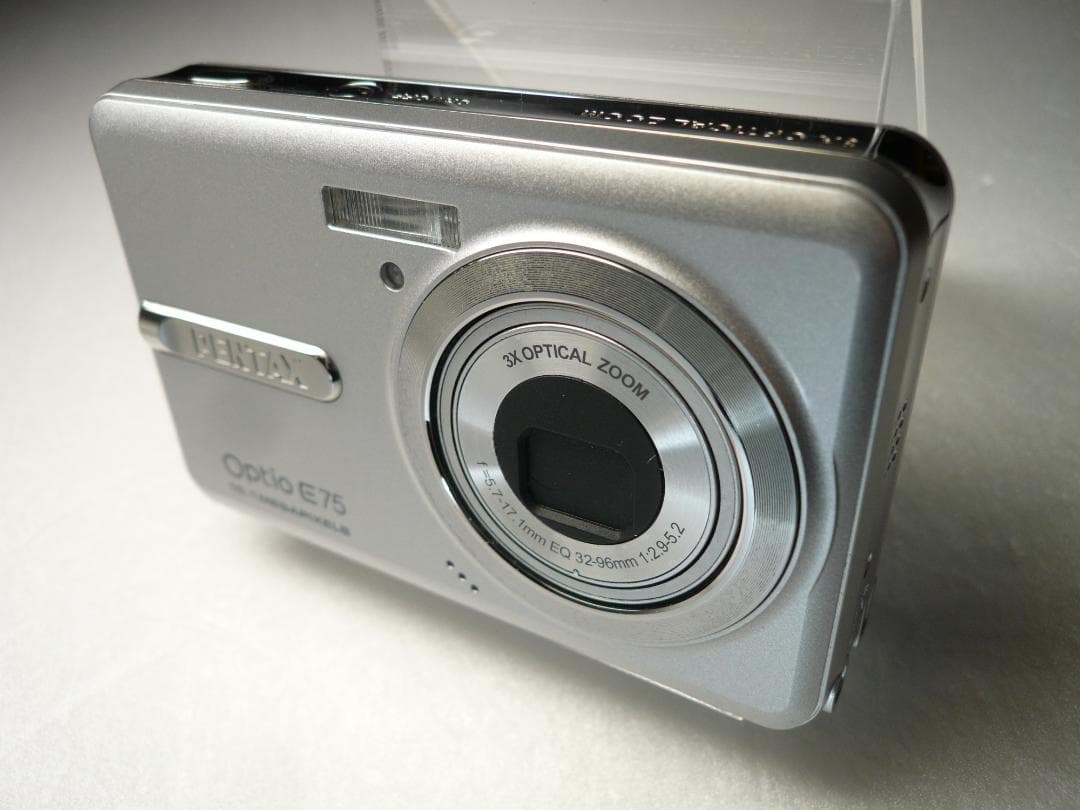 PENTAX★Optio E75⭐️欧州限定モデル❤️極美品です⭕️安心の実働品