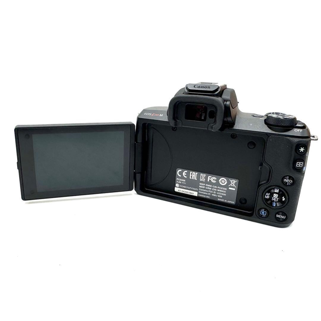 美品！高性能コンパクトミラーレス❁スマホ転送OK❁キャノン Kiss M