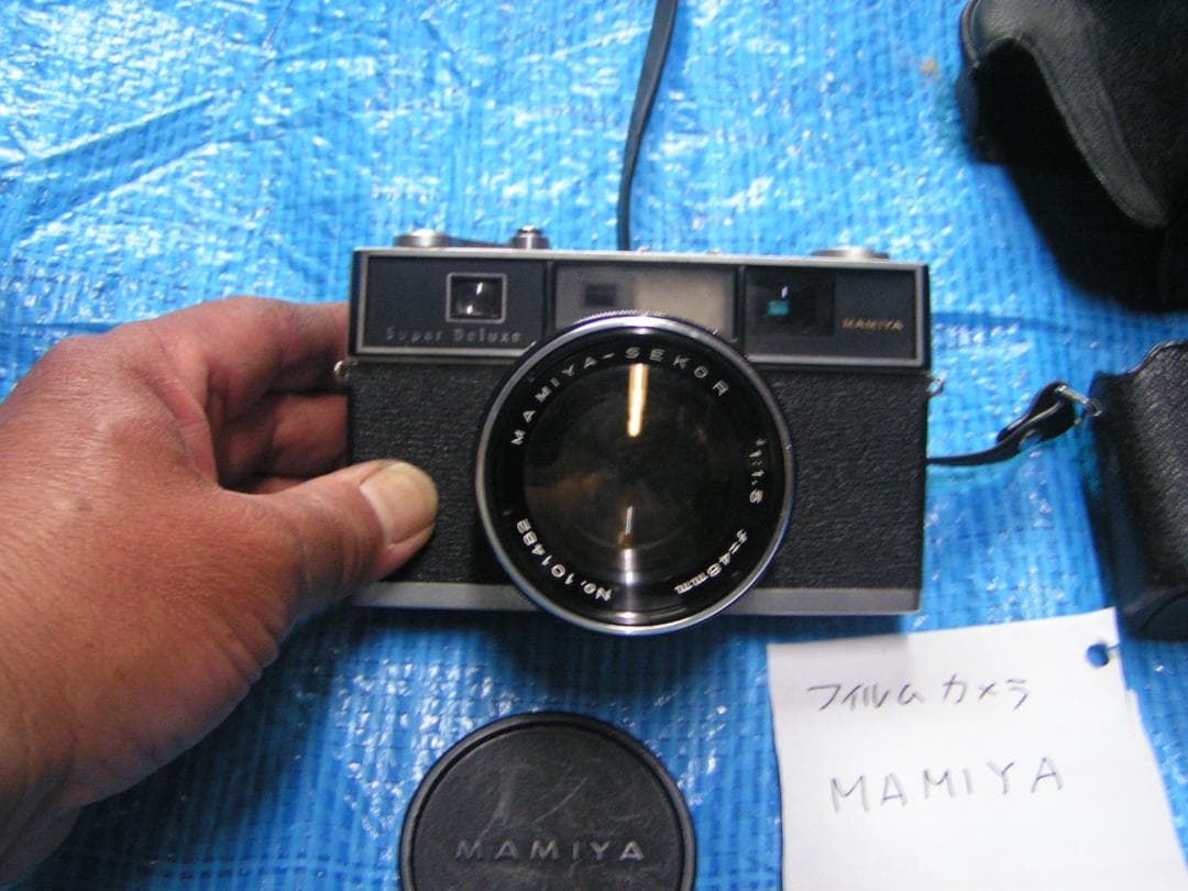 骨董品：フィルムカメラ：MAMIYA