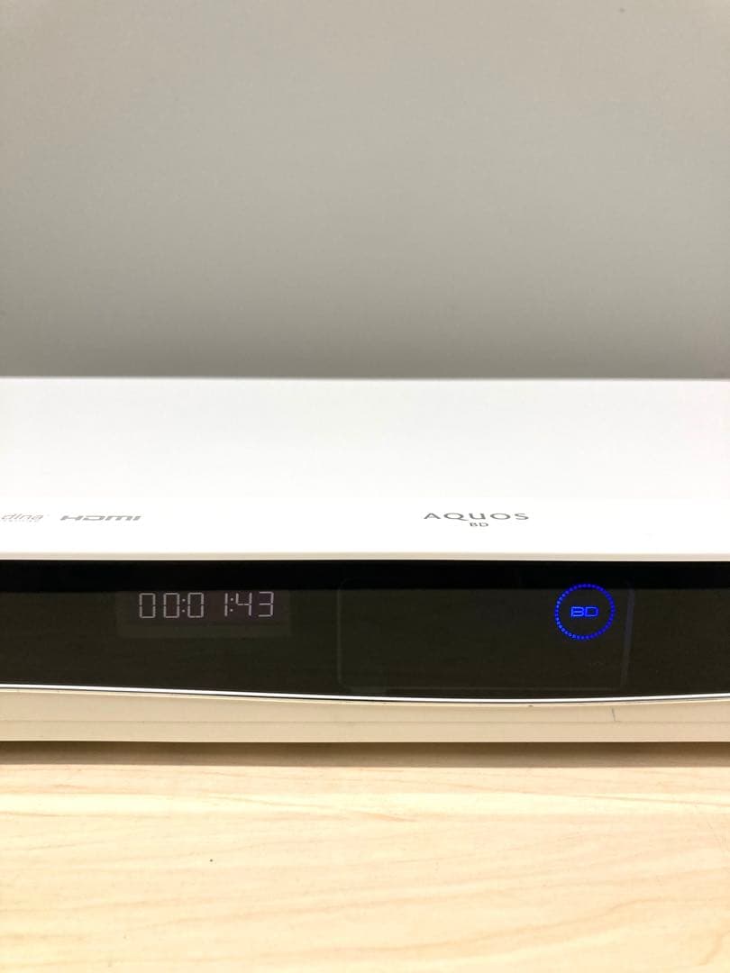 綺麗　シャープ　AQUOS ブルーレイ　BD-W 560SW