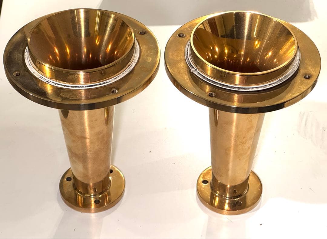 JBL 2307 (H91) 砲金無垢切削ホーン中古 新品ボルト付 4344など