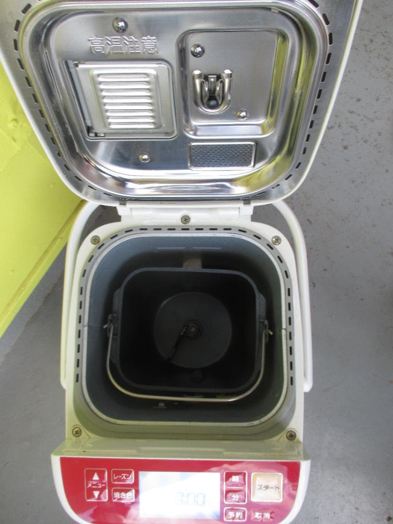 ★Panasonic ホームベーカリー ホワイト/レッド　パナソニック　2015