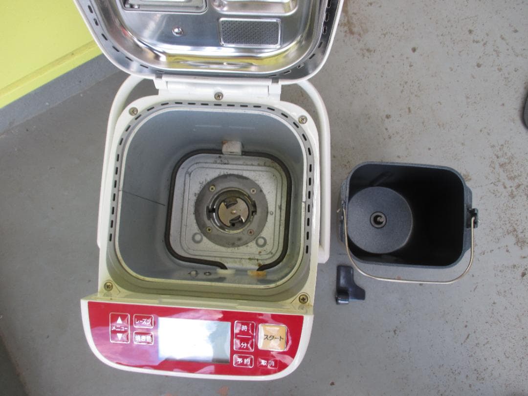 ★Panasonic ホームベーカリー ホワイト/レッド　パナソニック　2015