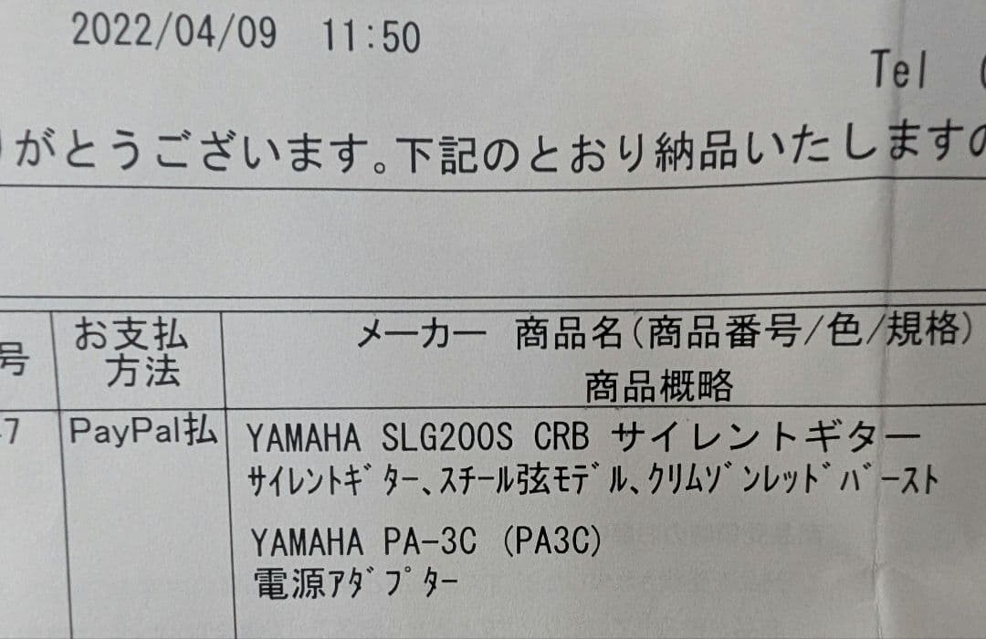【2022年製】 SLG200S CRBサイレントギター