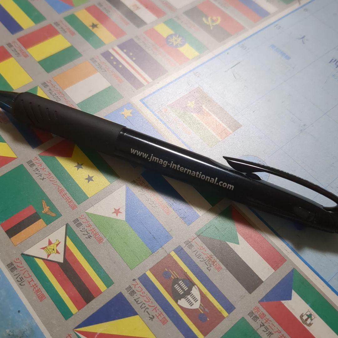 jmag 黒 ボールペン スリム