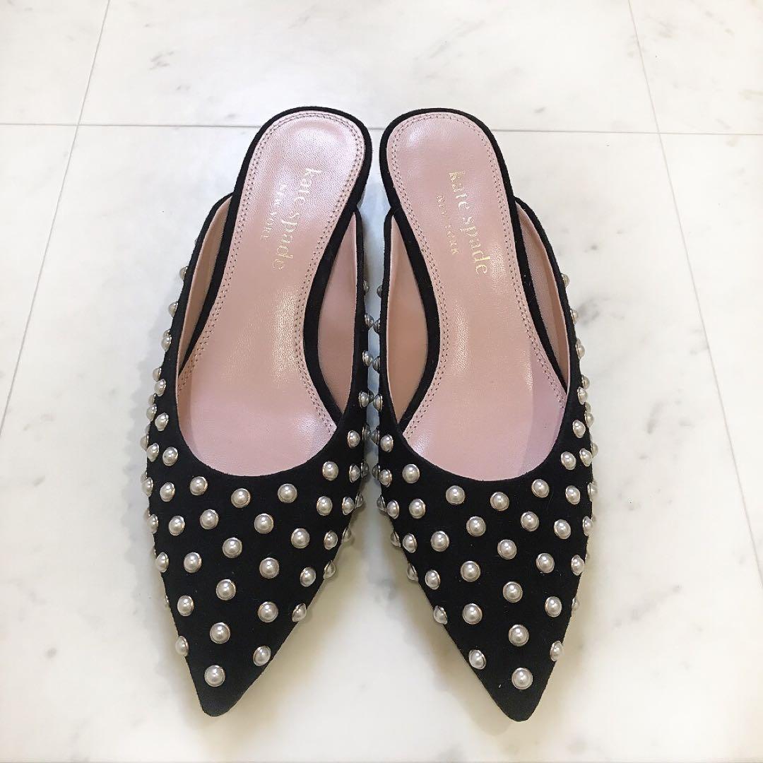 kate spade NEWYORK Honor ケイトスペード パールパンプス