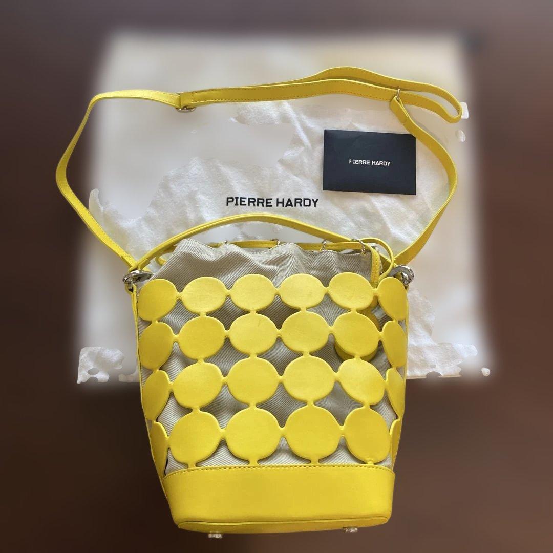 PIERRE HARDY VV07 イエロー ショルダーバッグ