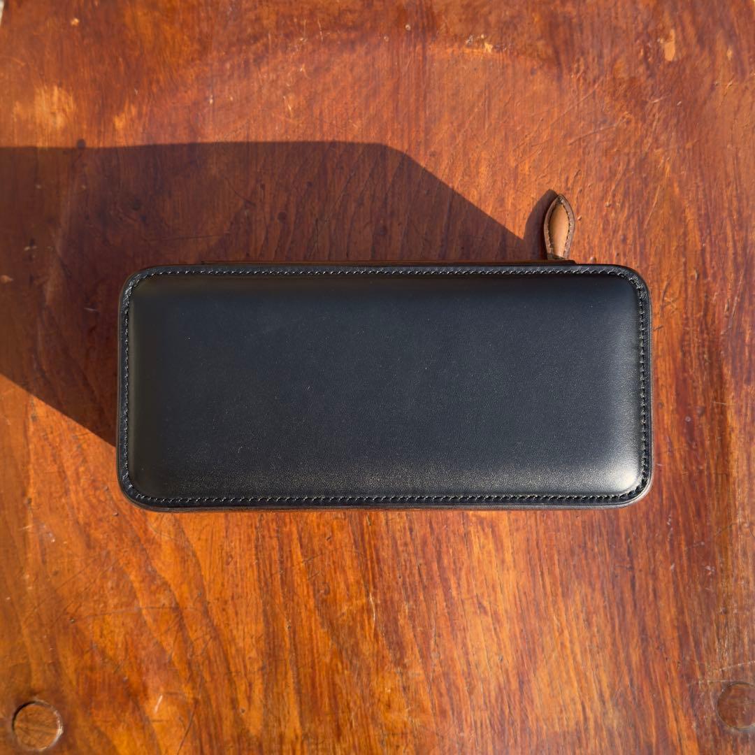 新品同様 定価29万 ベルルッティ カリグラフィースクリットレザーウォッチケース