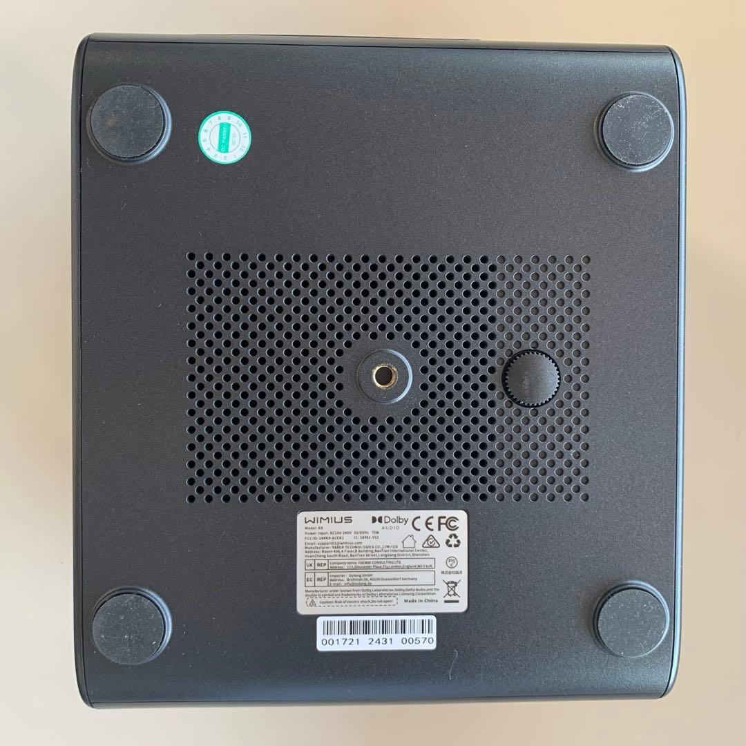 WiMiUS プロジェクター4K 高輝度30000lm TV11.0