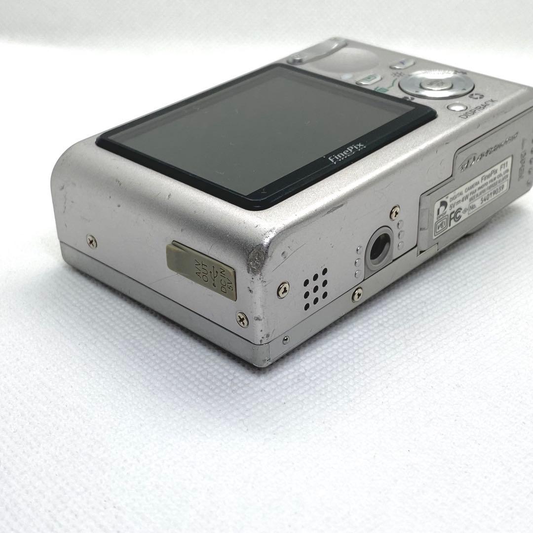 【動作品】FUJIFILM Fine Pix F11 コンパクトデジタルカメラ