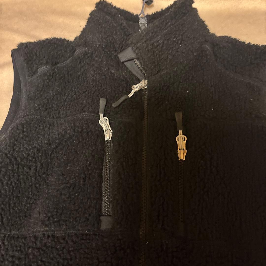 BRIEFING ブラック フリースベスト